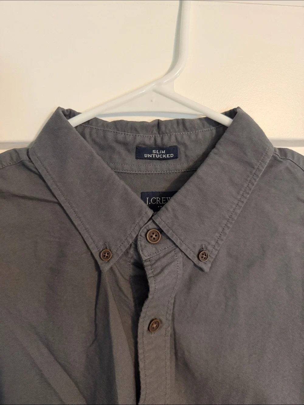 J. Crew lightweight button